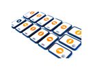 Tactile Standard-Paket 25 Plättchen für Programmierleiste