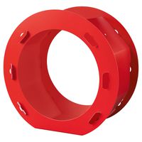 Laternen Rohlinge rund, rot, 5 Stück