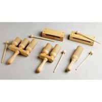 Holzblocktrommel 16 x 6 x 4,5 cm