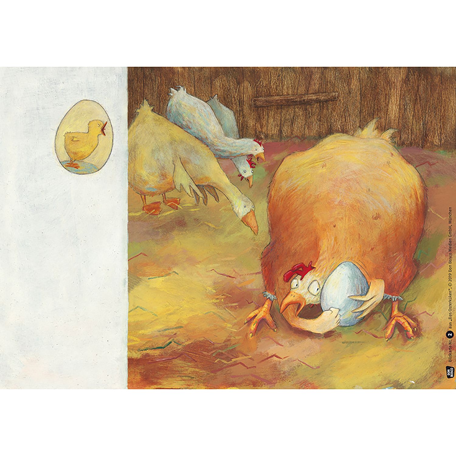 Das Osterküken – Kamishibai Bildkarten