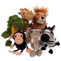 Fingerpuppen Wilde Tiere