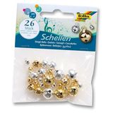 203.000.800 - Schellen gold + silber, 26 Stk.