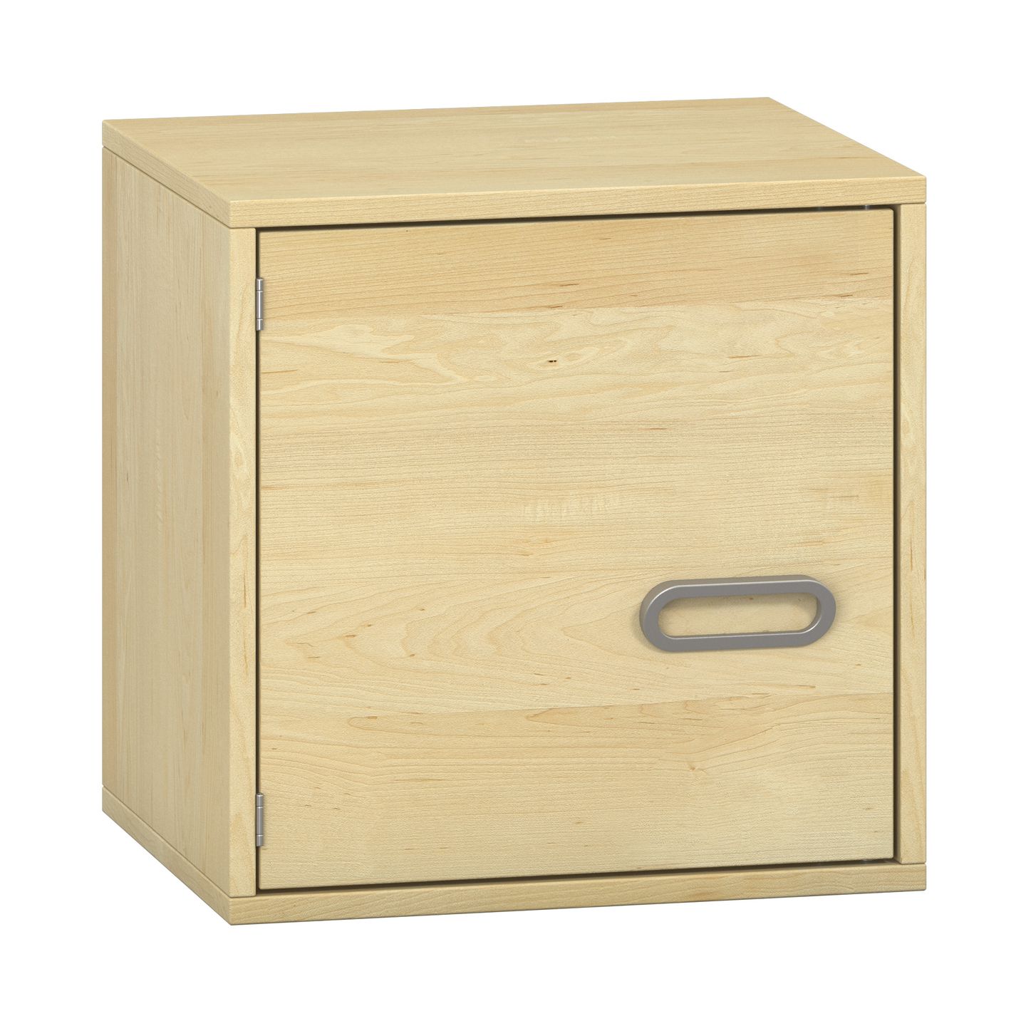 Pureo Hängeschrank mit Tür links, Furnier, mit 1 Einlegeboden, B 50 x H 50 x T 42 cm