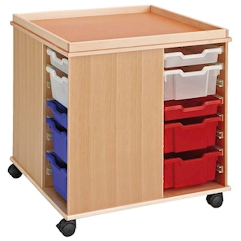 Bau- und Konstruktionstisch, L 82 x H 87,6 x T 82 cm