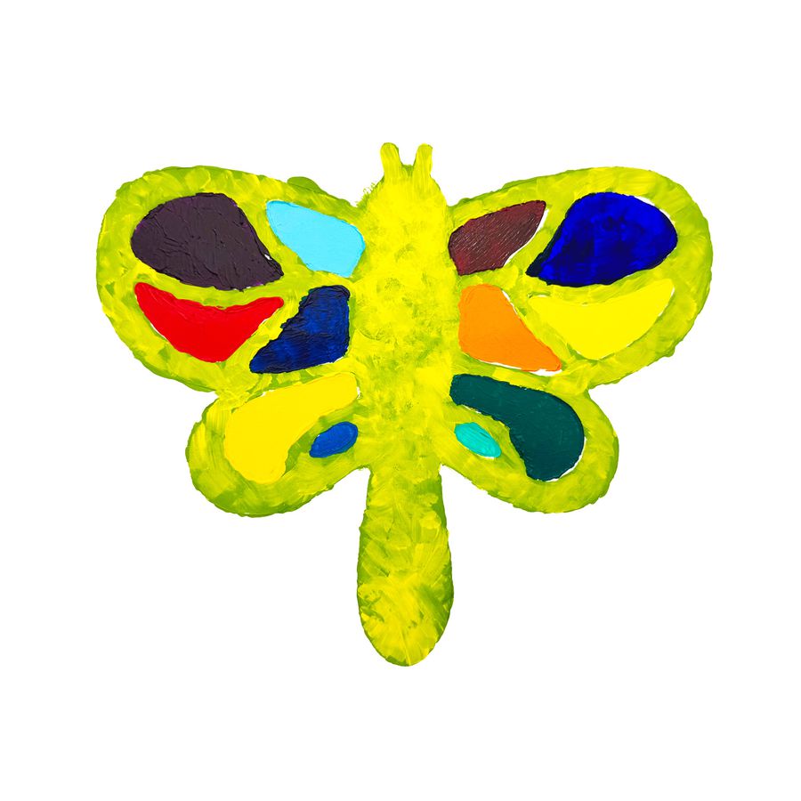 Schablonen Schmetterling