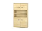 Pureo Türenschrank, mittig offen, Furnier
mit 3 Einlegeböden
B 100 x H 175 x T 42 cm