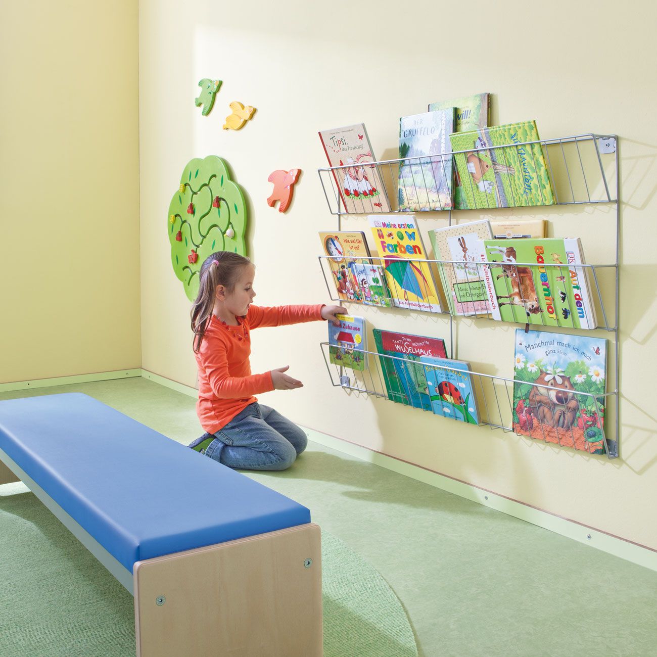 Bücherregal mit 3 Fächern