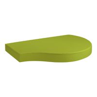 Bodenpolster Abschluss rechts, B 163 x H 18 x T 110 cm