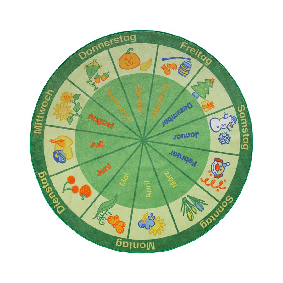 Teppich Jahreszeiten, Ø 300 cm