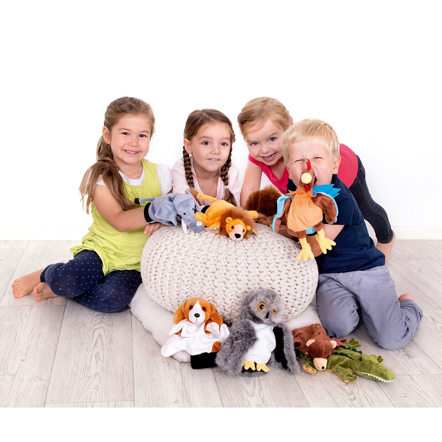 Elefant Handpuppe