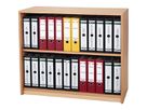 Regalschrank offen Forminant, B 100 x H 83,6 x T 39,4 cm, Dekor Buche hell