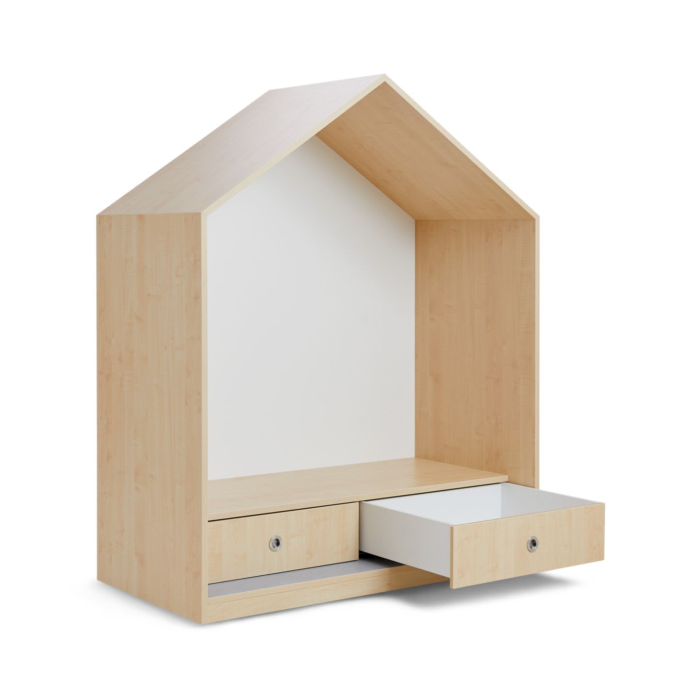 Häuschen mit Sitznische, ohne Polster
