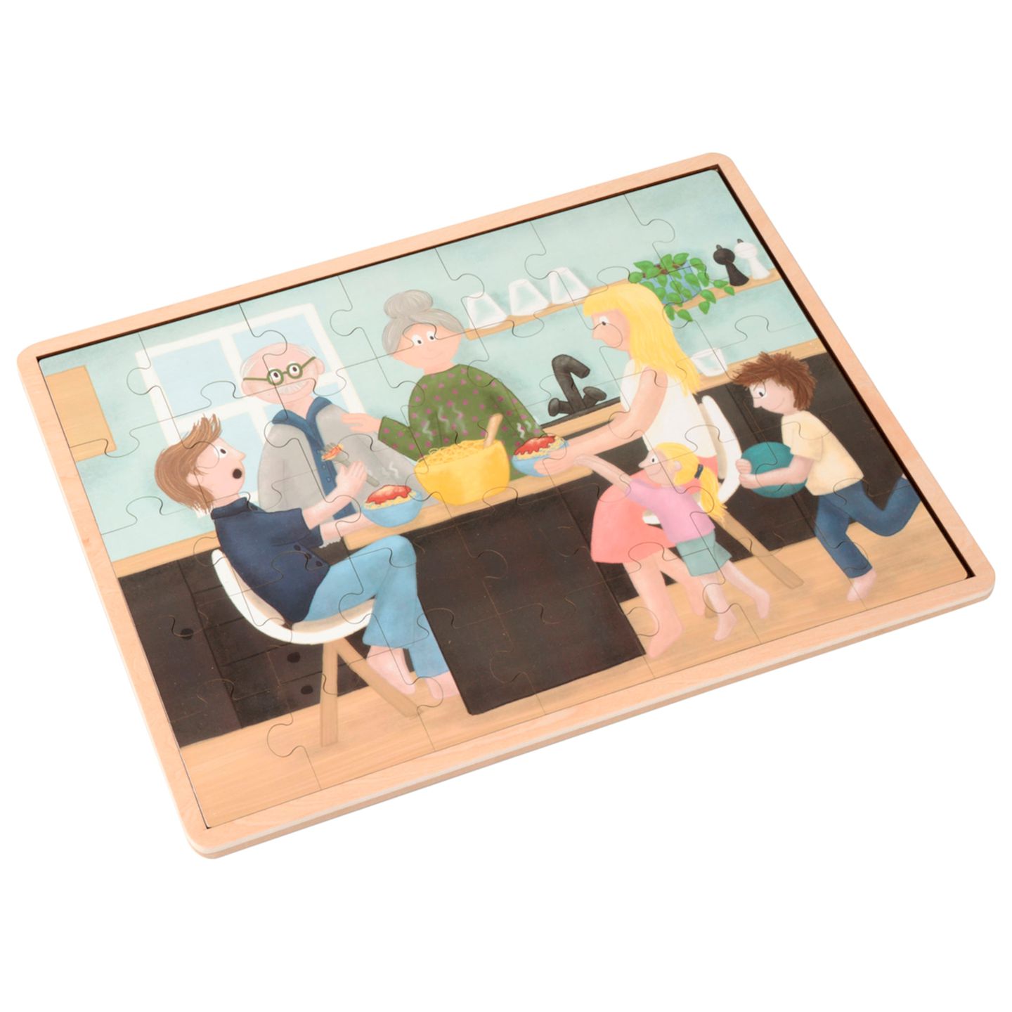 Toleranz-Puzzles Bunte Welt 6er-Set