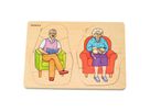 Lagenpuzzle Oma & Opa, 40 Teile