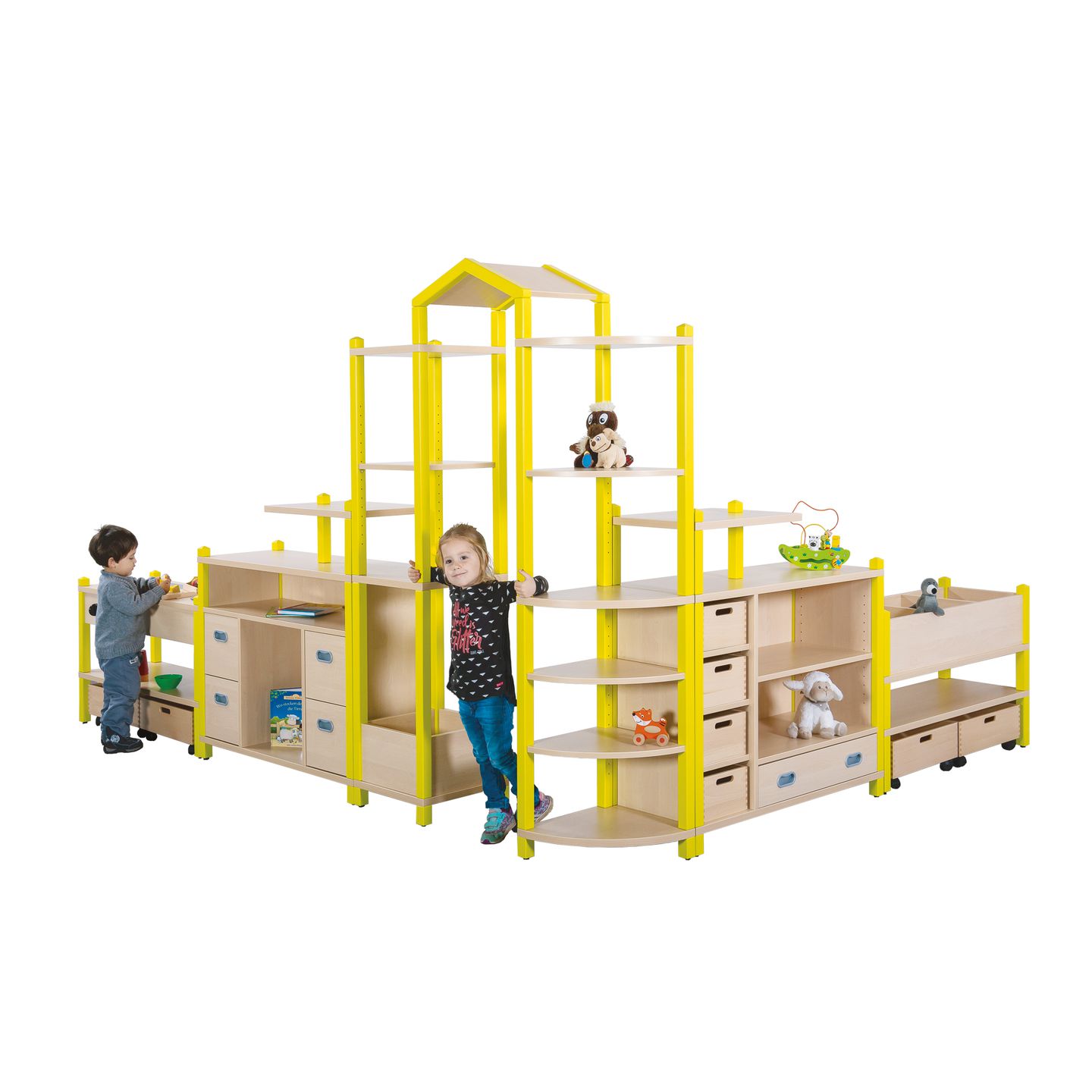 Stollenregalsystem Bianca