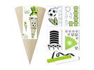 Schultüten Bastelset Fussball Graspapier