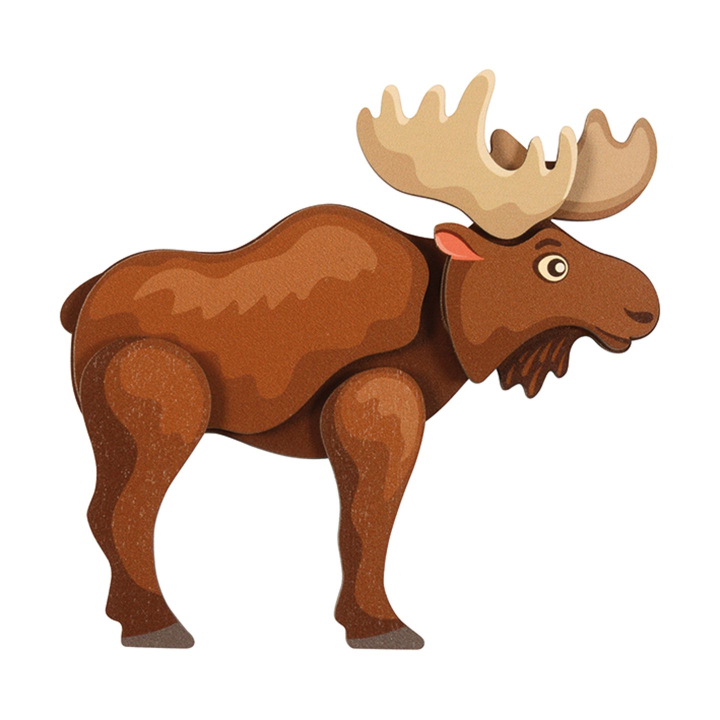 Magnetpuzzle Wald 6er Set