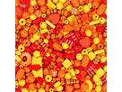 Holzperlen gelb-orange, 250 g