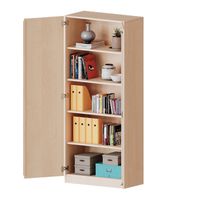 Schrank mit Sockel und
2 Türen abschliessbar
4 Einlegeböden
B 100 x H 190 x T 60 cm