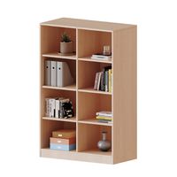 Regal mit Sockel, Mittelwand, 6 Einlegeböden, B 100 x H 154 x T 50 cm