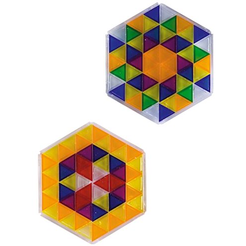 Prismo transparent Set, Dreiecksteine, ca. 400 Stk.