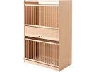 Krippen-Etagenbett mit Gitter