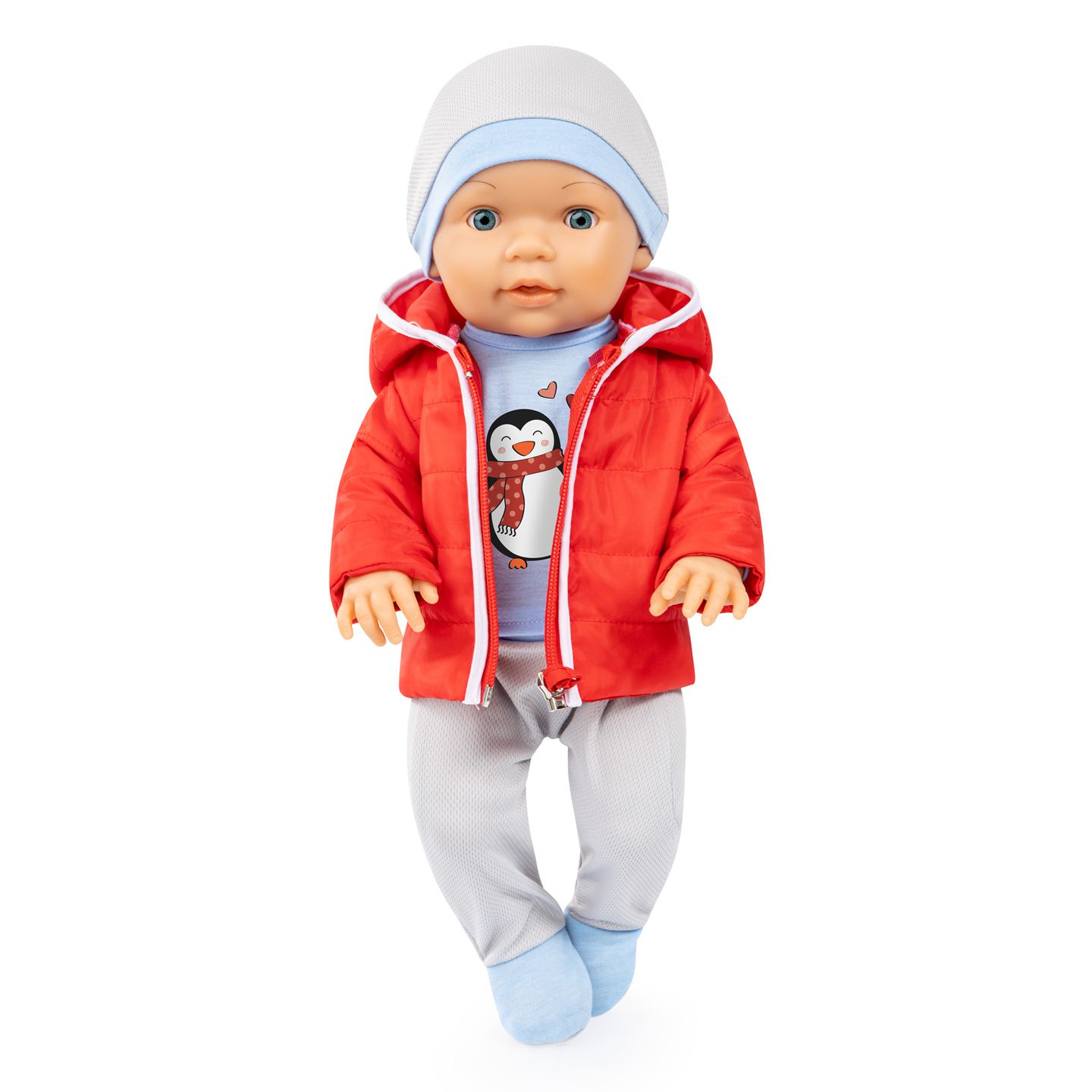 Kleider für Puppen 38-42 cm, hellblau