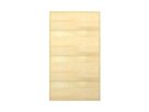 Pureo Materialschrank mit Doppeltüren, mit Rollböden, Furnier, B 100 x H 175 x T 60 cm