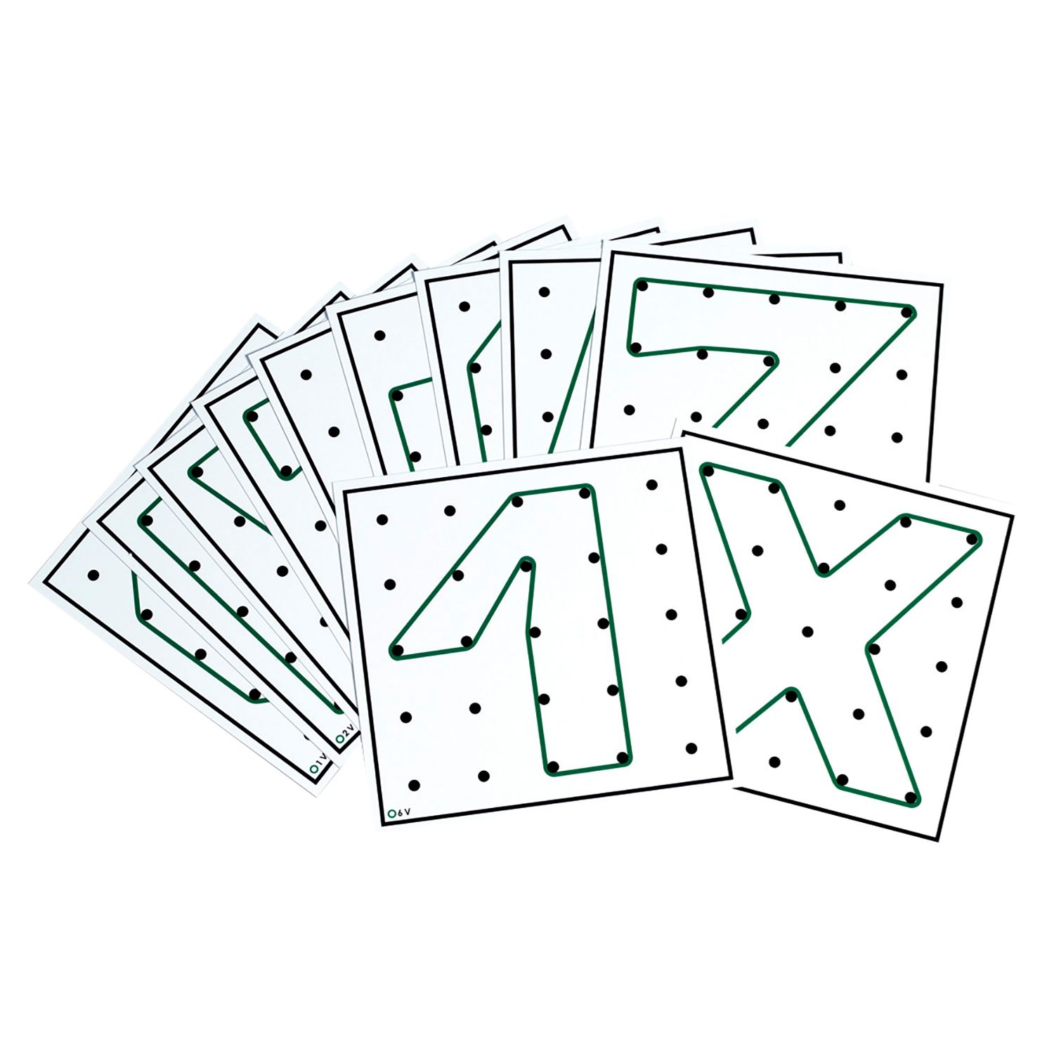 Geoboard Arbeitskarten, Set 1